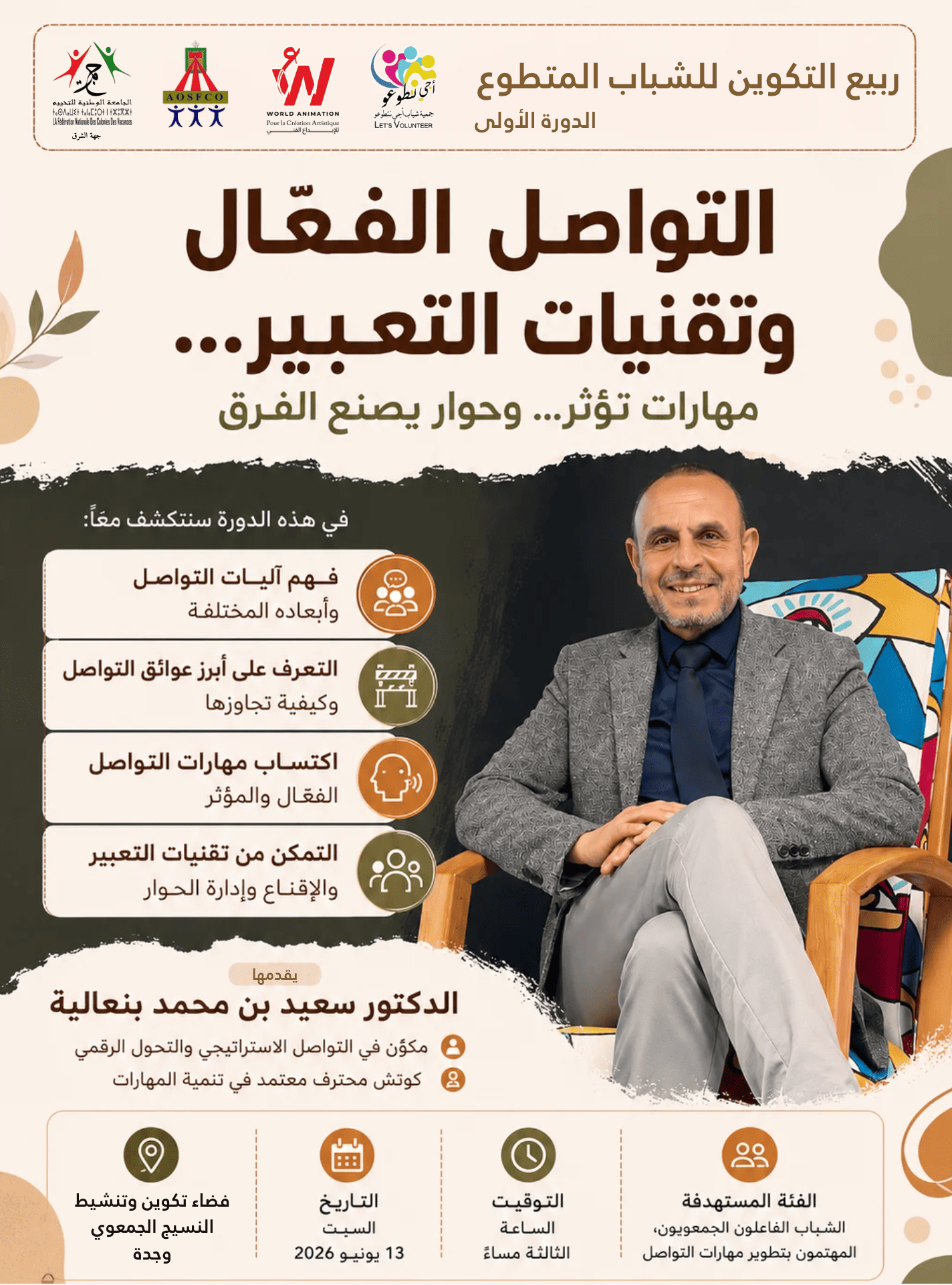 التواصل الفعّال وتقنيات التعبير